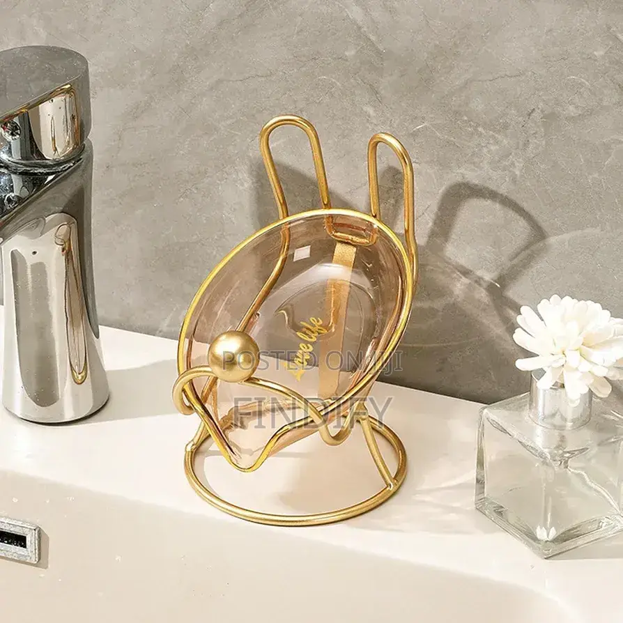 Self Draining Soap Holders Perforated Iron Frame