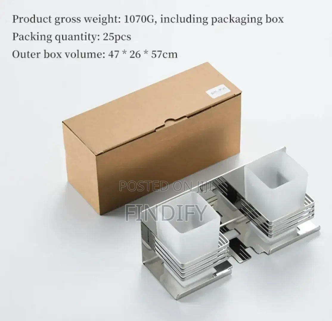 Toothbrush Slot Stainless Steel Wall Mount Toothbrush Holder Bathroom
