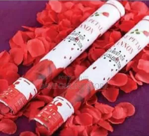 Rose Petal Confetti Cannon Party Poppers