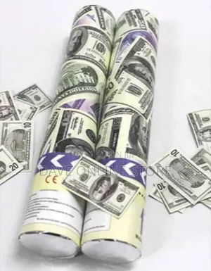 Dollar Bill Themed Party Poppers