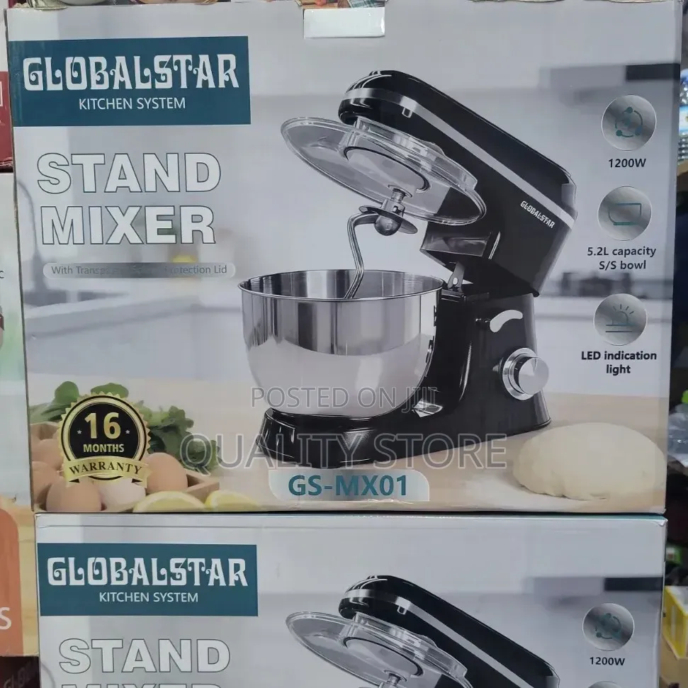 Stand Mixer 5.2 L Global Star