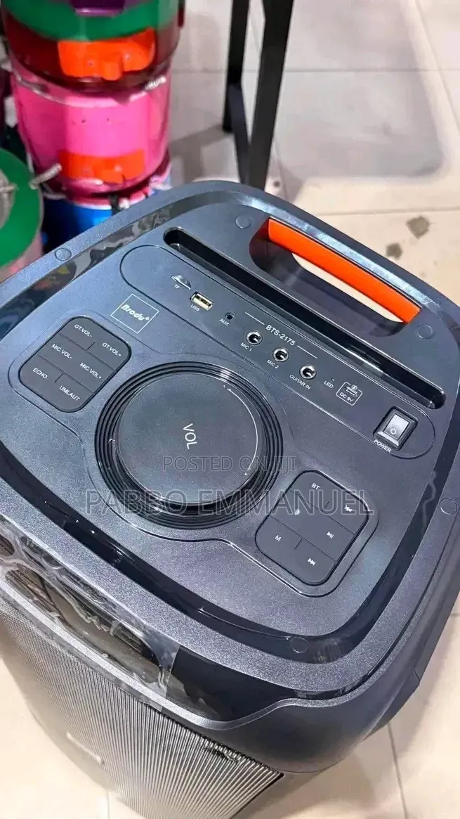 Duo Speaker Super Bass Portable Speaker With 2 Speakers