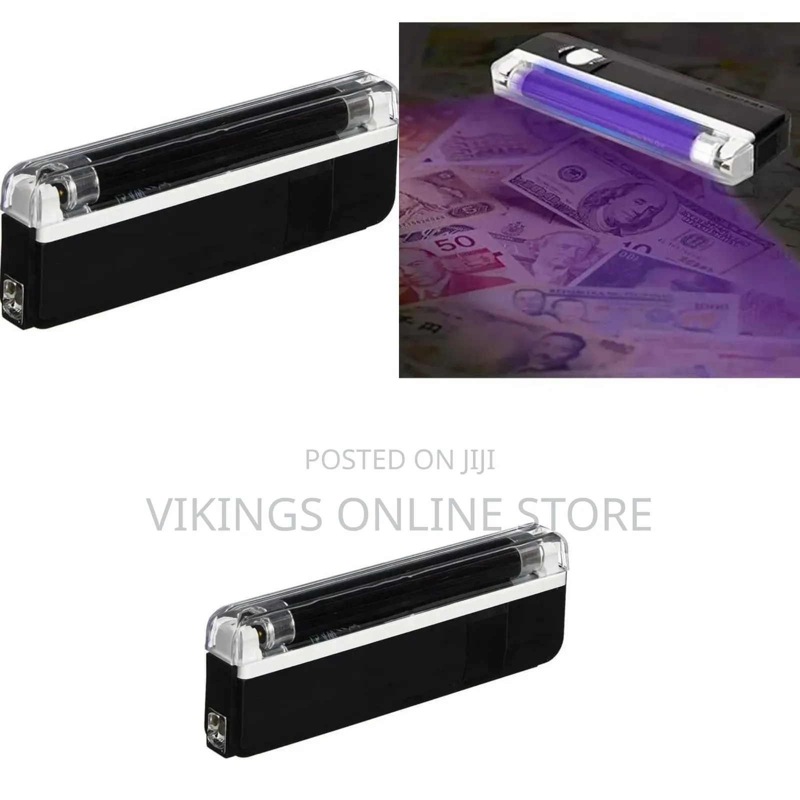 Counterfeit Money Detector, Portable UV Bank Note Checker