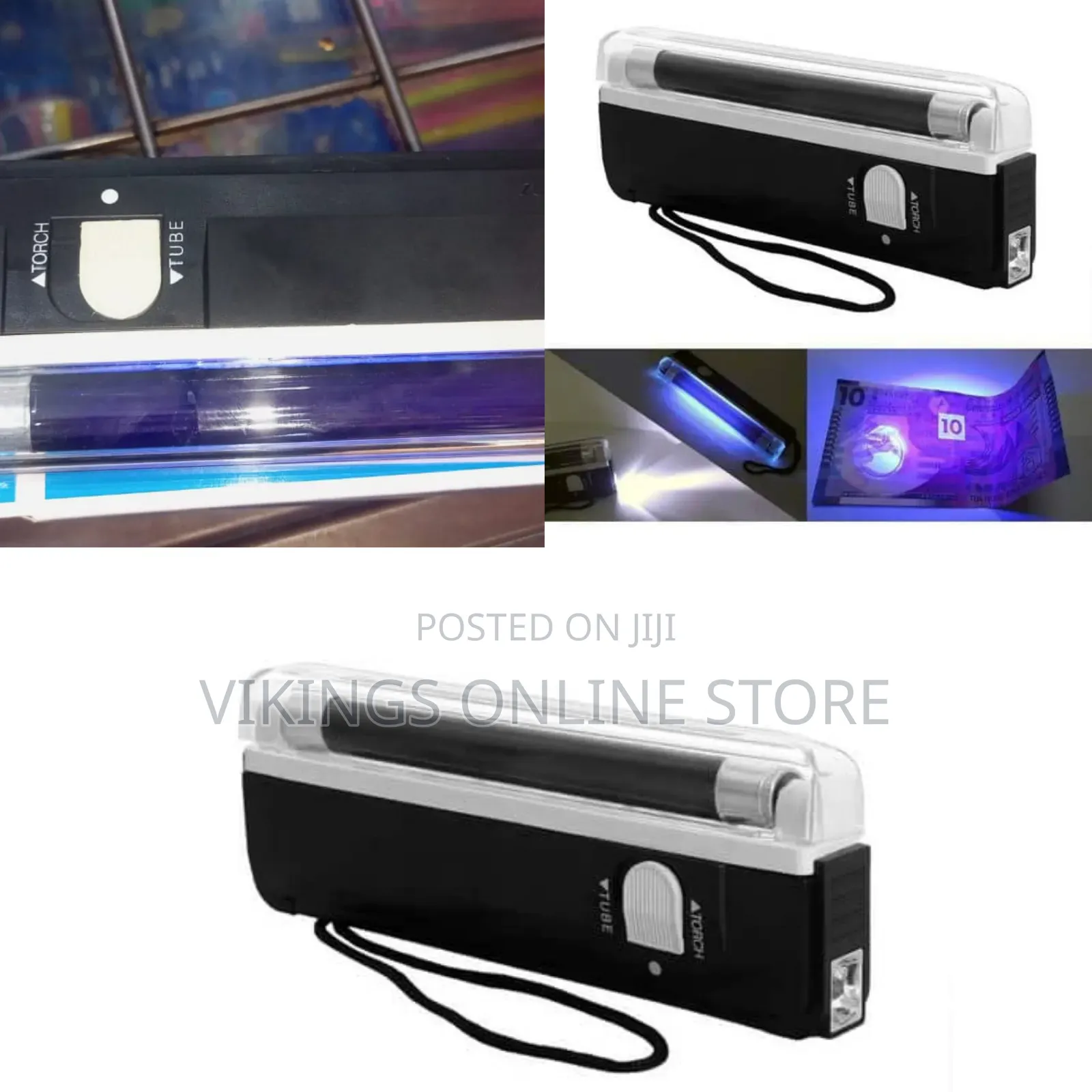 Counterfeit Money Detector, Portable UV Bank Note Checker