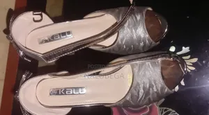 Elegant Ladies Silver High Heel Sandals