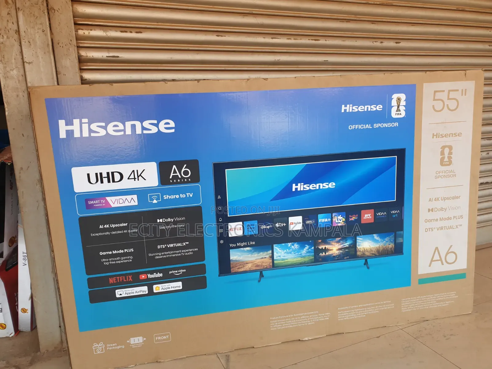 Boxed 55 Hisense : Smart Vidda