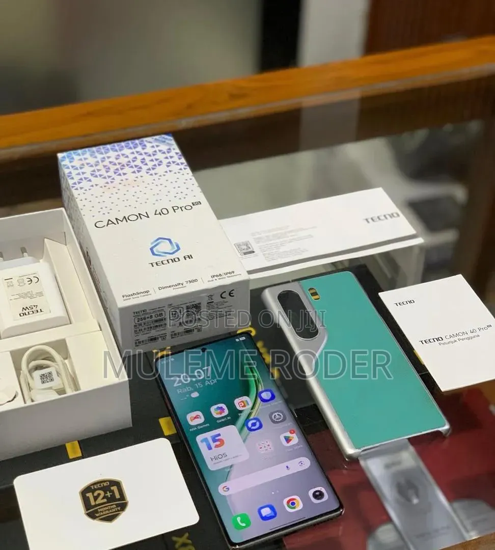 New Tecno Camon 40 Pro 4G 256 GB Green