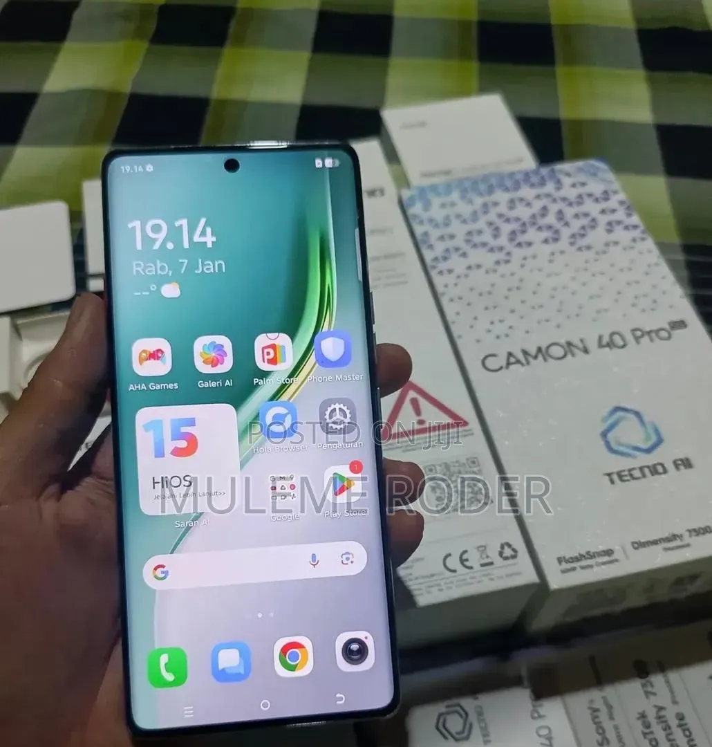 New Tecno Camon 40 Pro 4G 256 GB Green