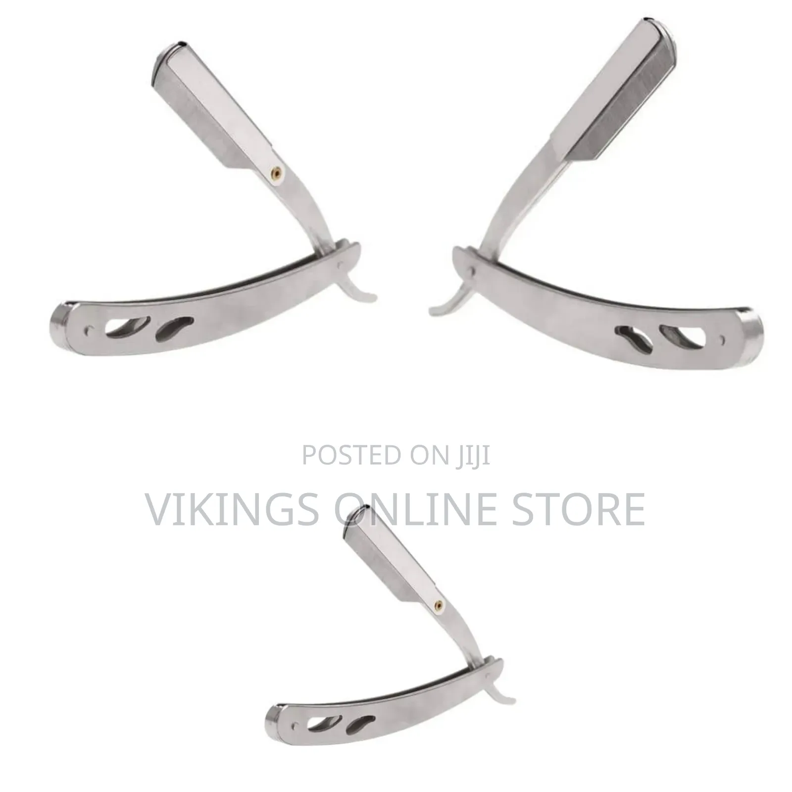Stainless Steel Straight-Edge Barber Razor