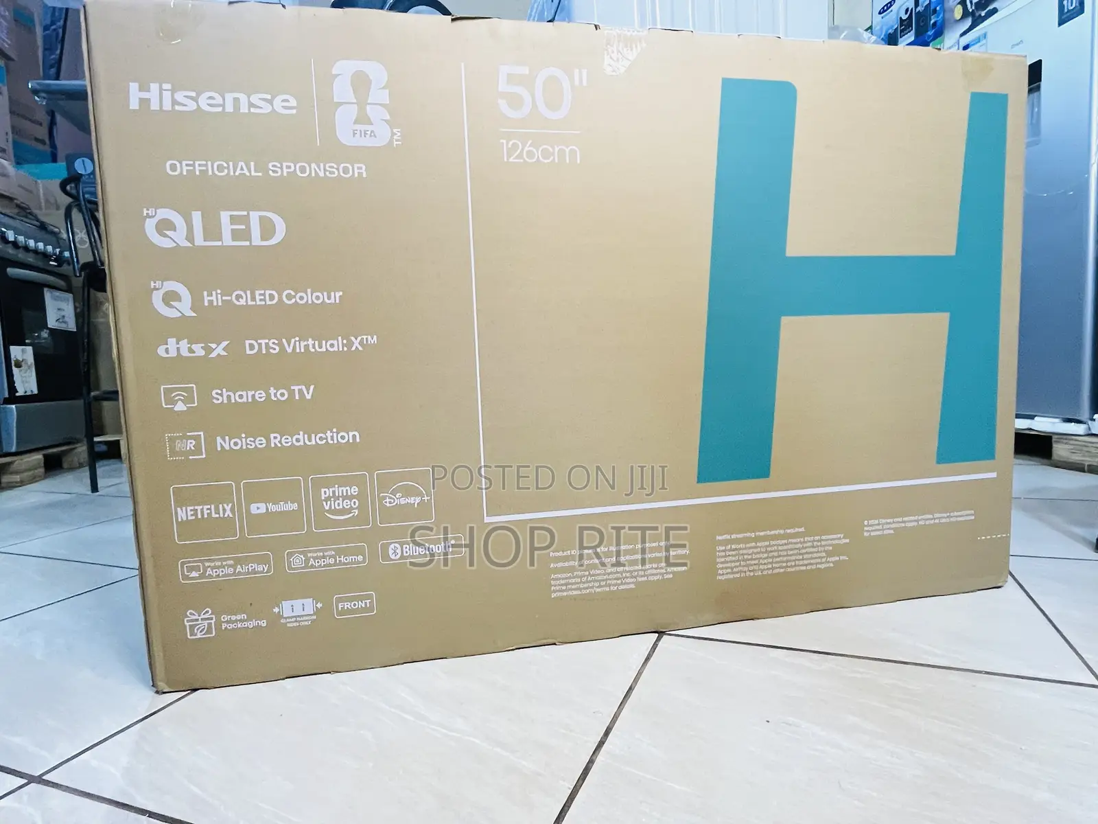 HISENSE 50 Inches QLED Orginal TVs