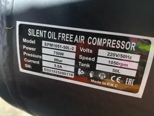 Silent Oil Free Air Compressor