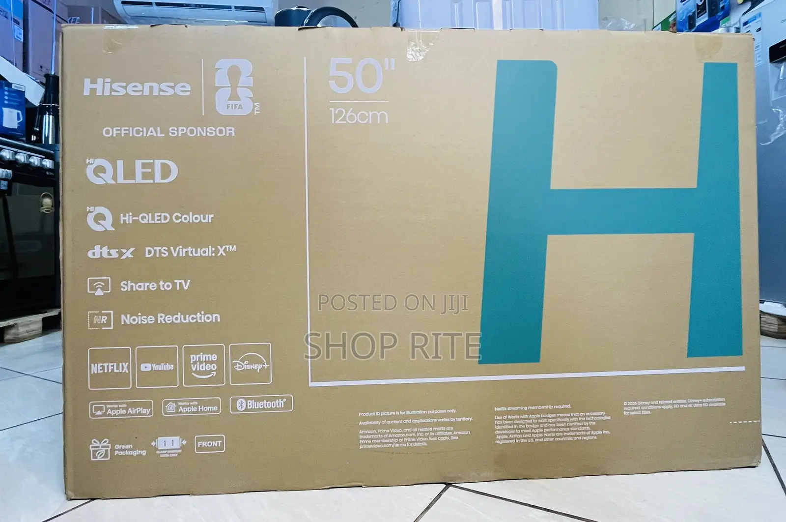 HISENSE 50 Inches QLED Smart TVs