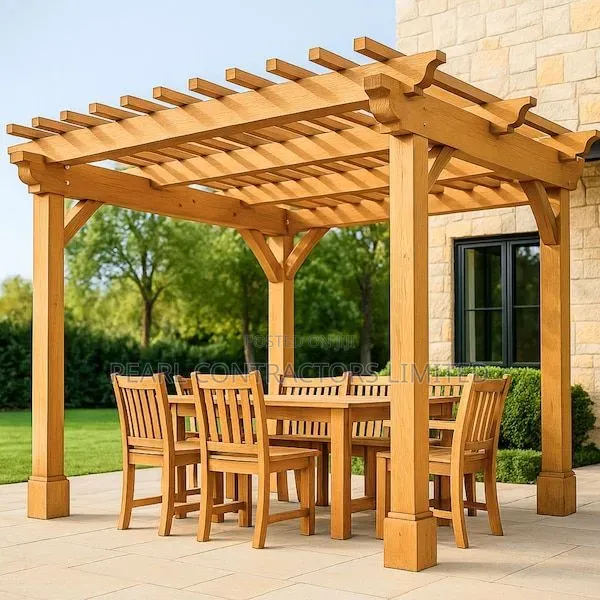 Pergolas/Africana Natural Wood Pergolas From 8,500,000/- Call Us Now