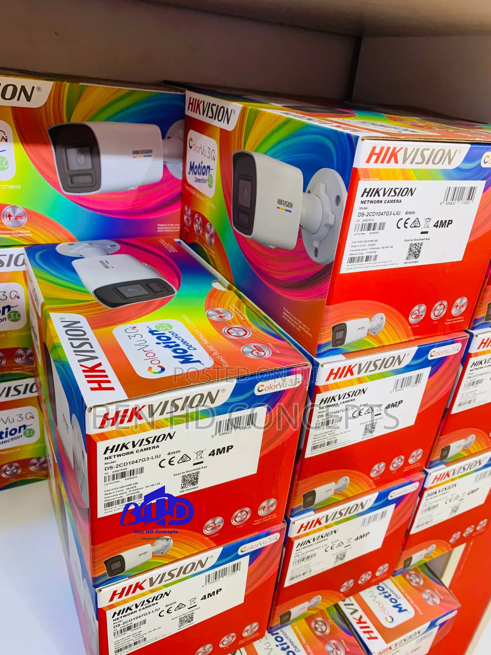 CCTV CAMERA 4mp IP ColorVu Hikvision