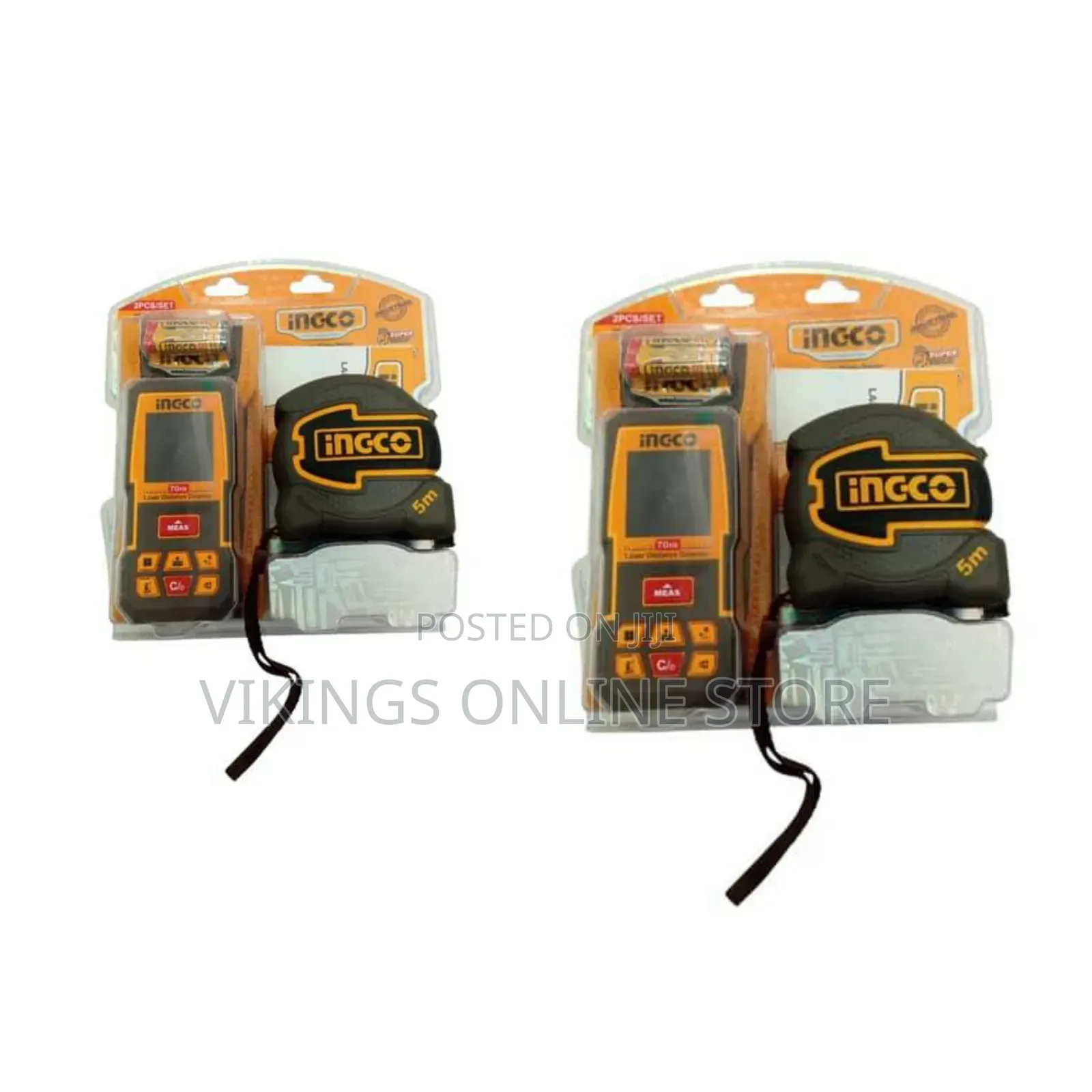 INGCO Laser Distance Detector Combo Kit