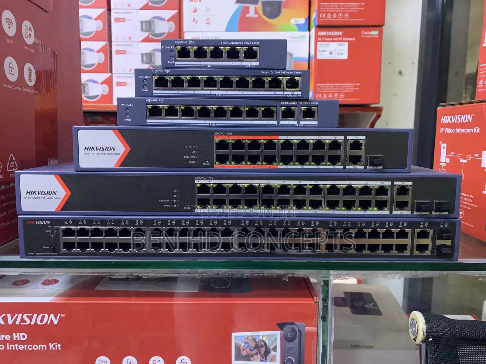 Hikvision Poe Gigabit Network Switch