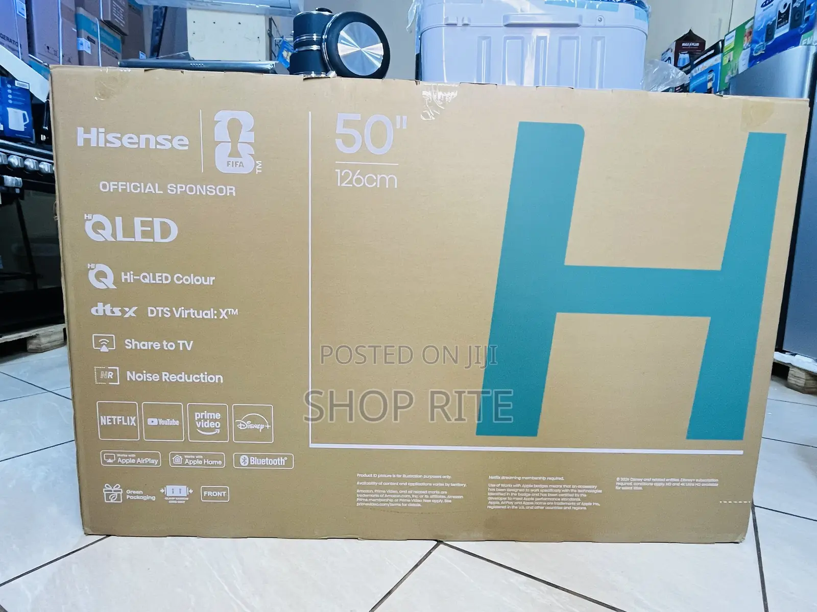 HISENSE 50 Inches QLED Advanced TVs