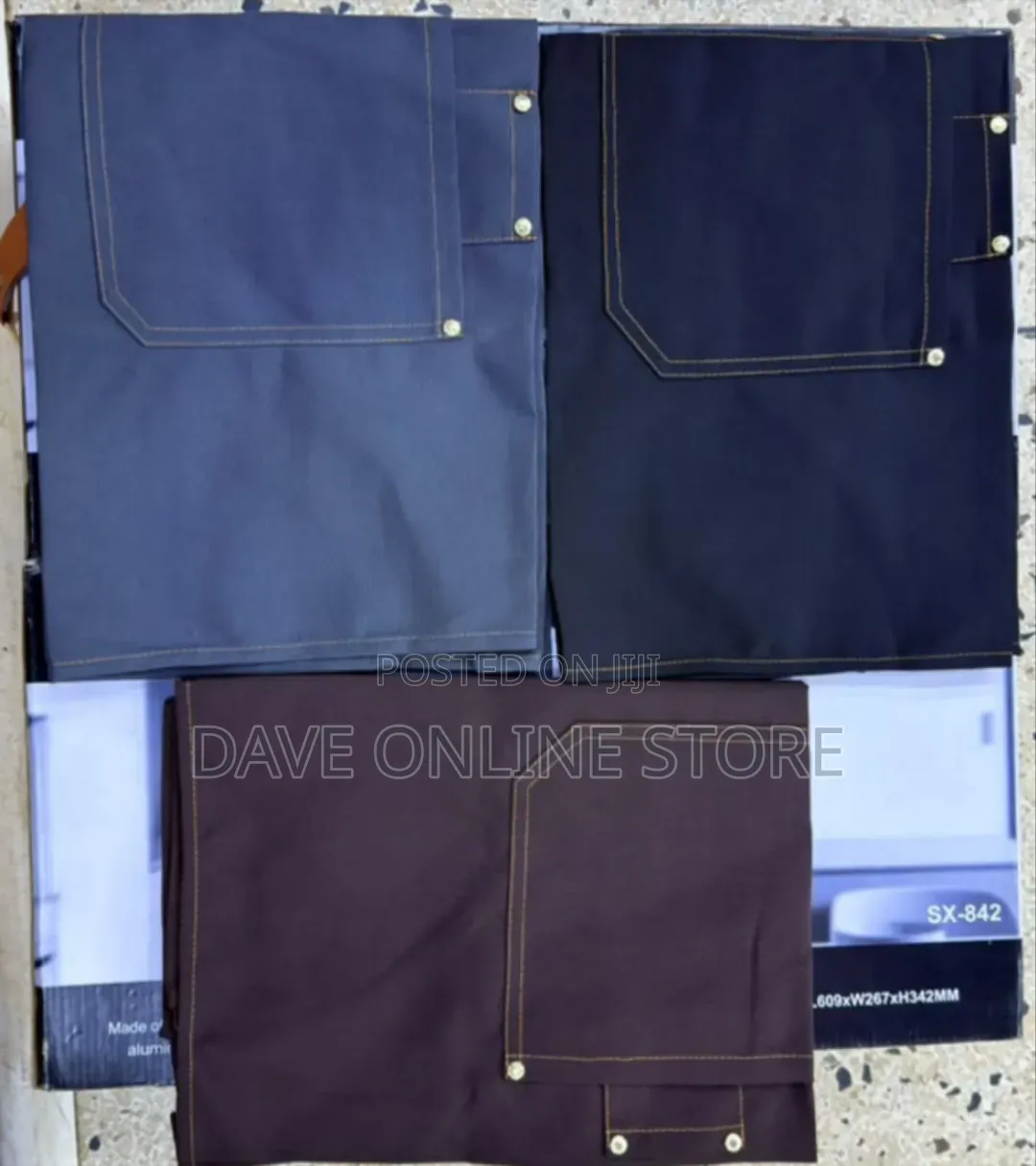 Heavy-Duty, Multi-Pocket Work Aprons