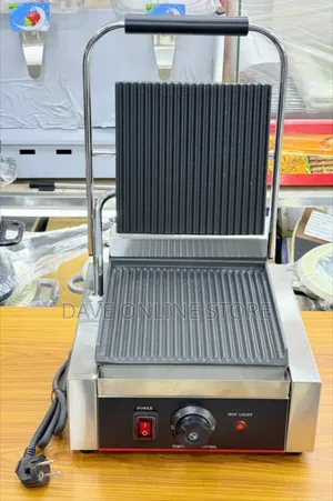Single Commercial Sandwich Grill Maker