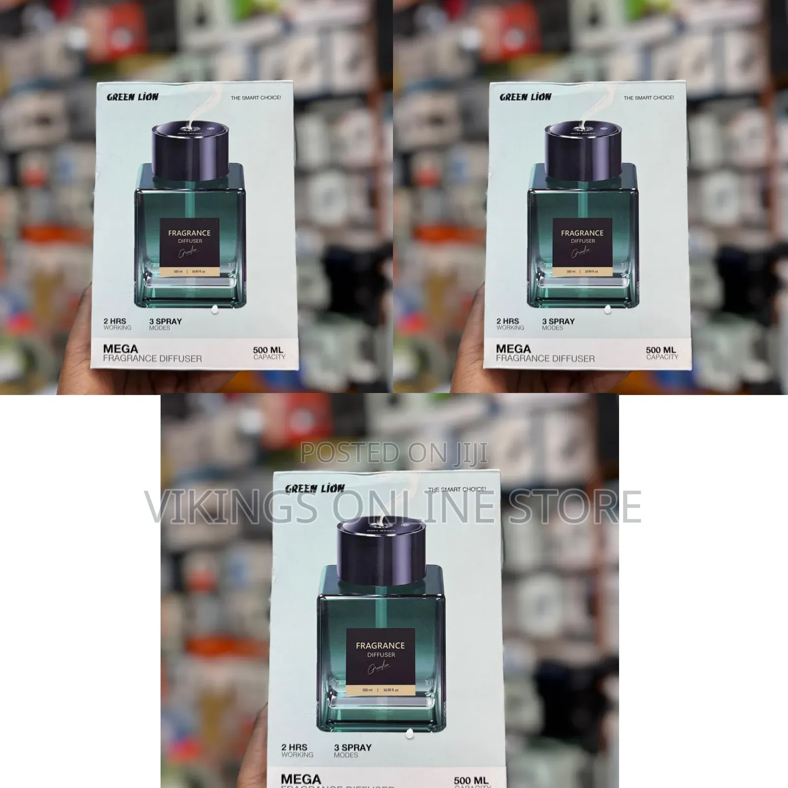 Mega Fragrance Diffuser (500ml) in Green