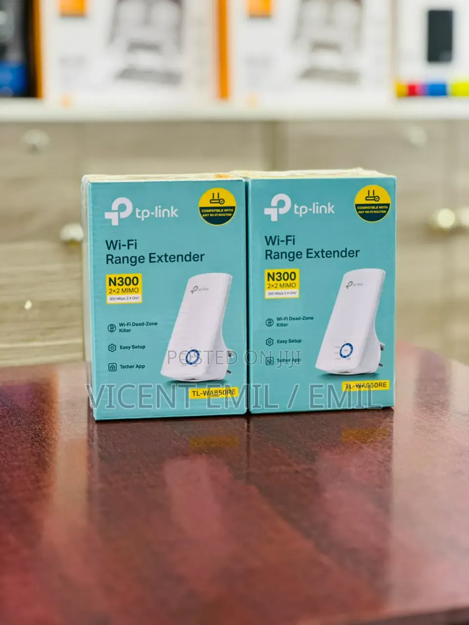 TP-Link TL-WA850RE N300 Wi-Fi Range Extender 01