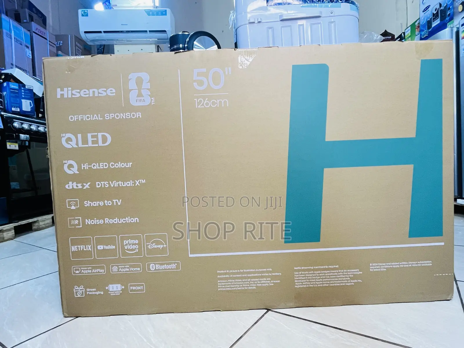 HISENSE 50 Inches QLED Advanced TVs