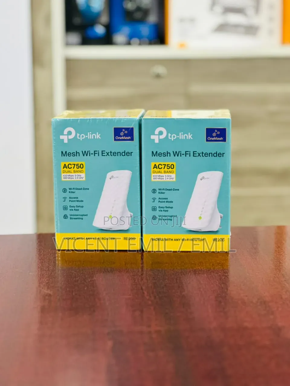 TP-Link RE200 AC750 Mesh Wi-Fi Range Extender 01