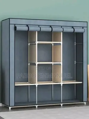 Embossed 3 Column Closet