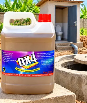 Pit Latrine and Septic Waste Decomposing Chemical DX4 5ltr.