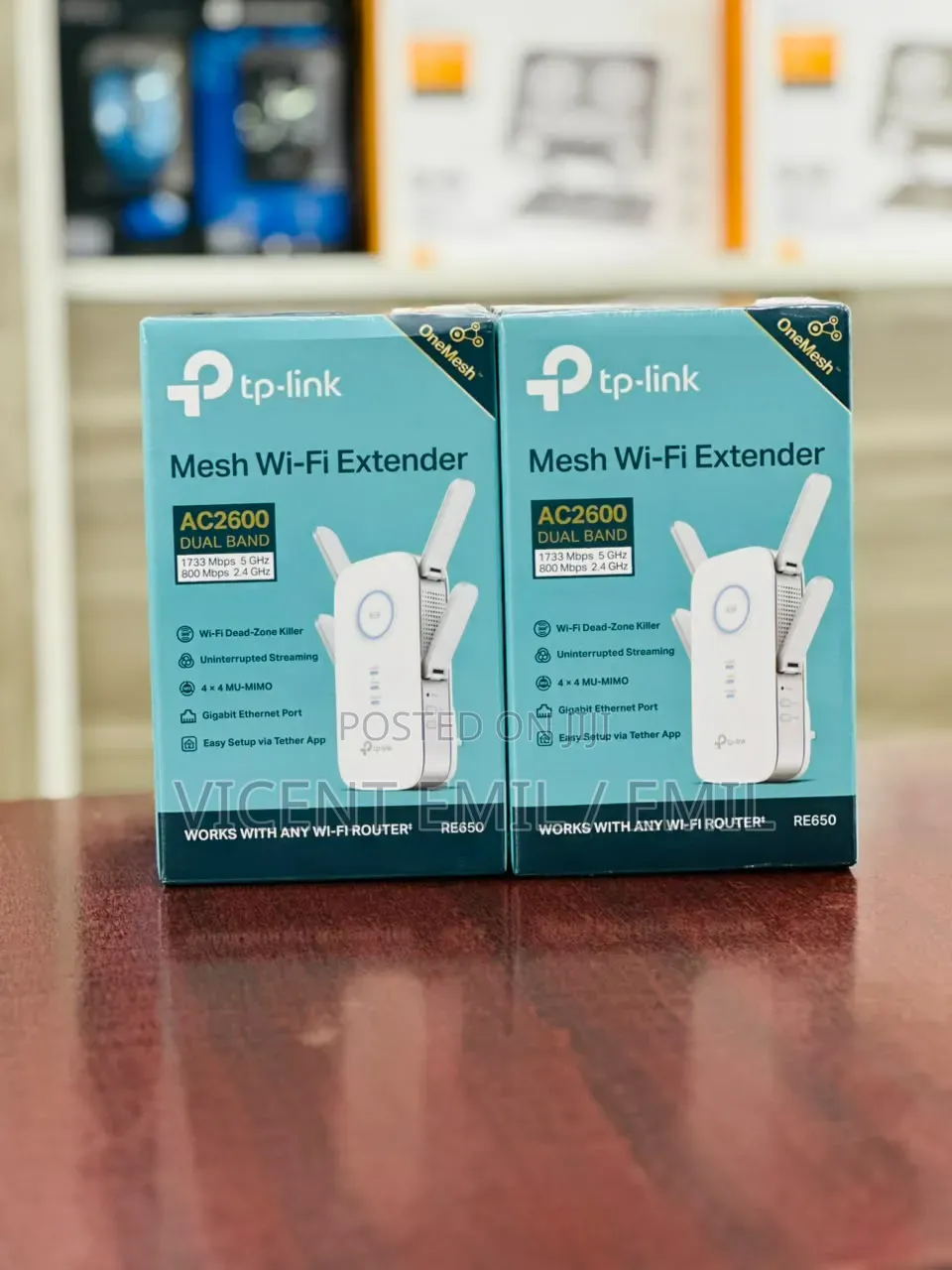 TP-Link RE650 AC2600 Mesh Wi-Fi Extender 01