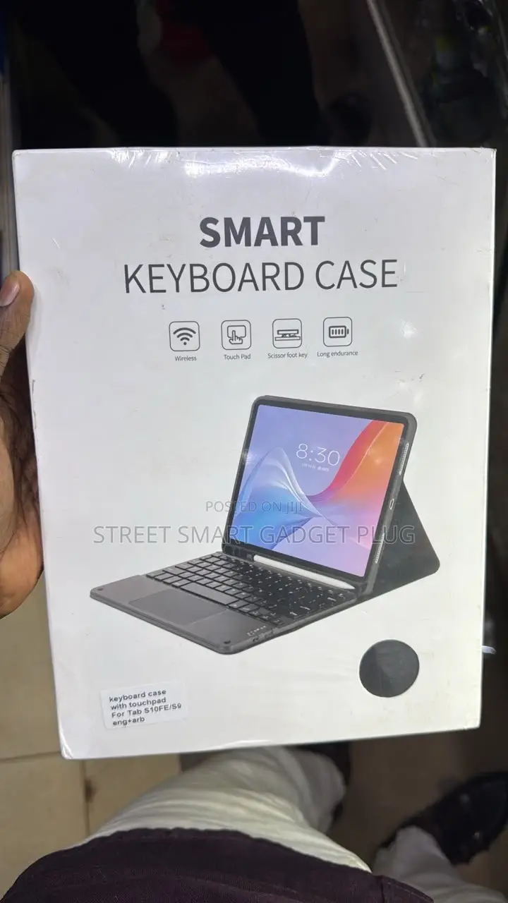 Samusang GENERIC Book Cover With Keyboard for S9/S10fe and S10 Lite