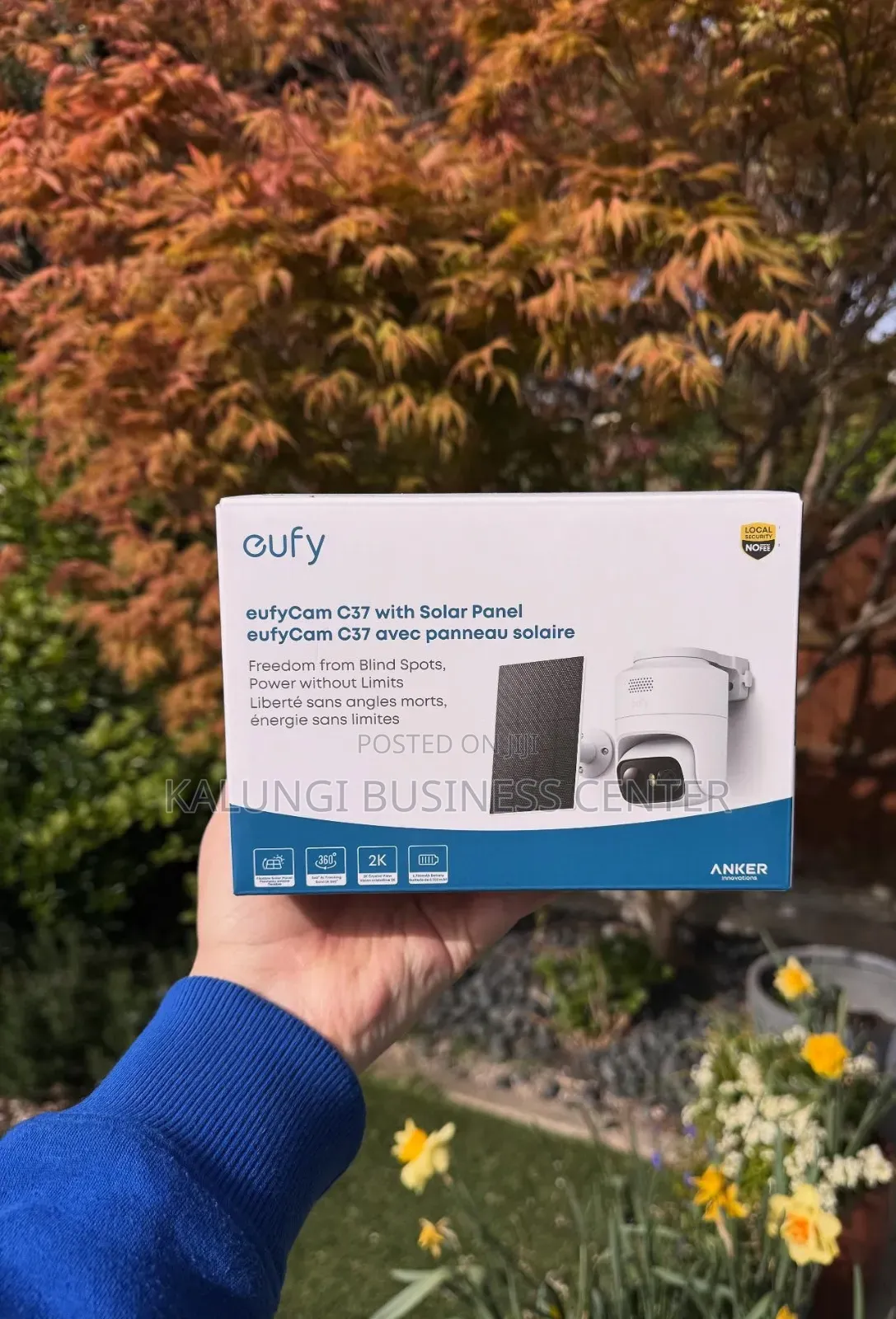 Eufy Security Camera C37 With Solar Panel