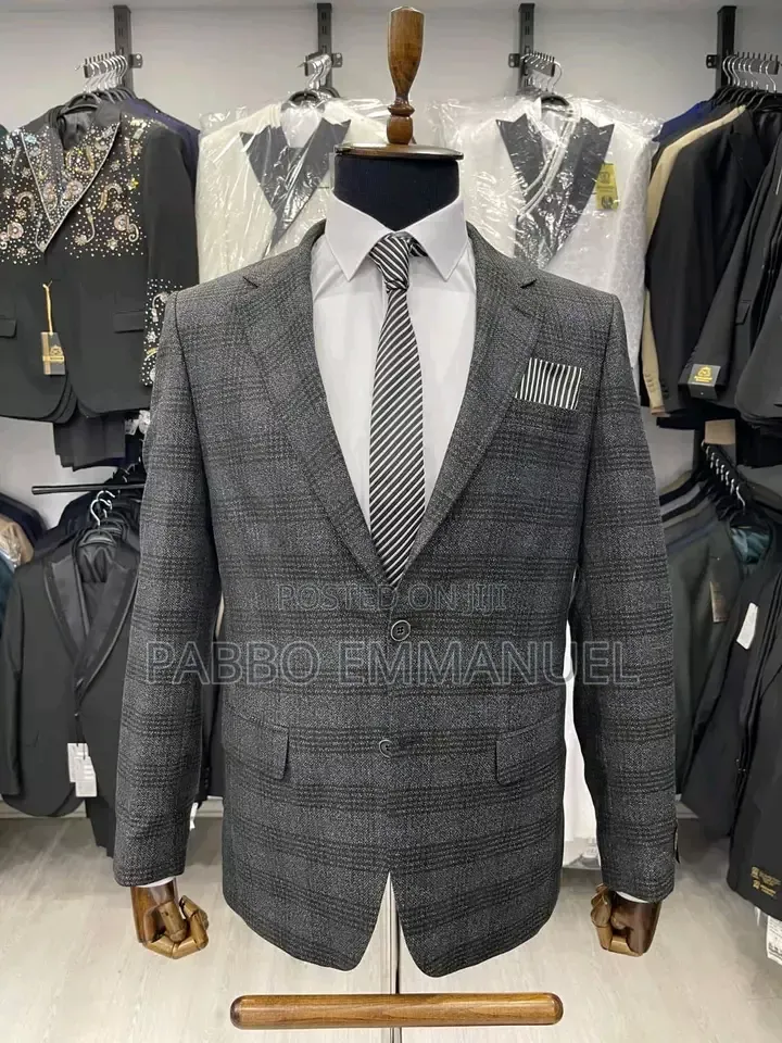 High Quality Checked Coats