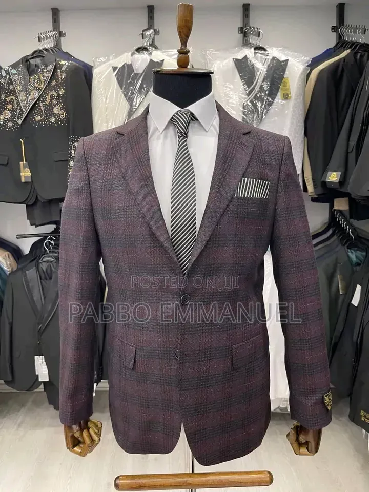 High Quality Checked Coats