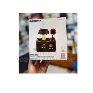 Lifestyle Concord Vintage Aroma Diffuser Speaker in Brown