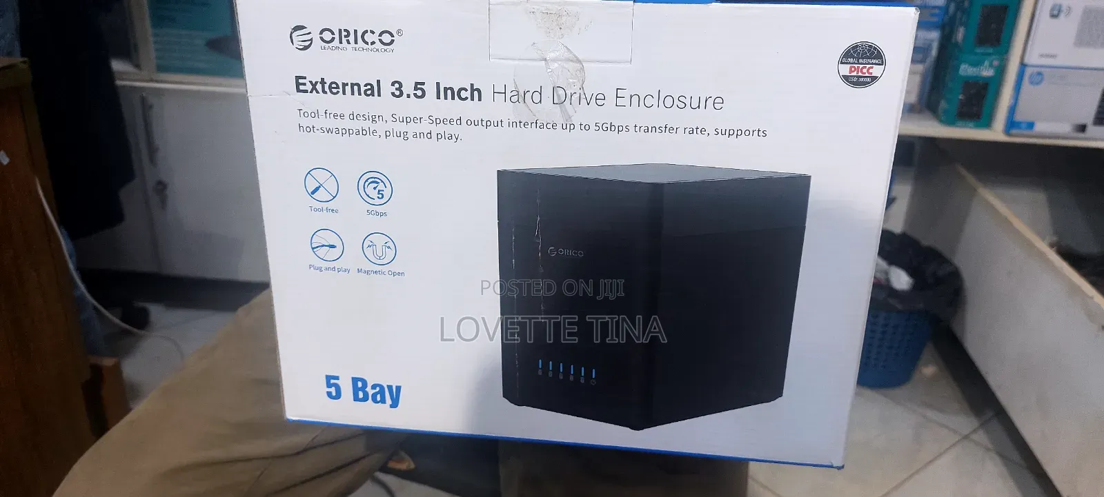 Orico 5bay 3.5inch Enclosure