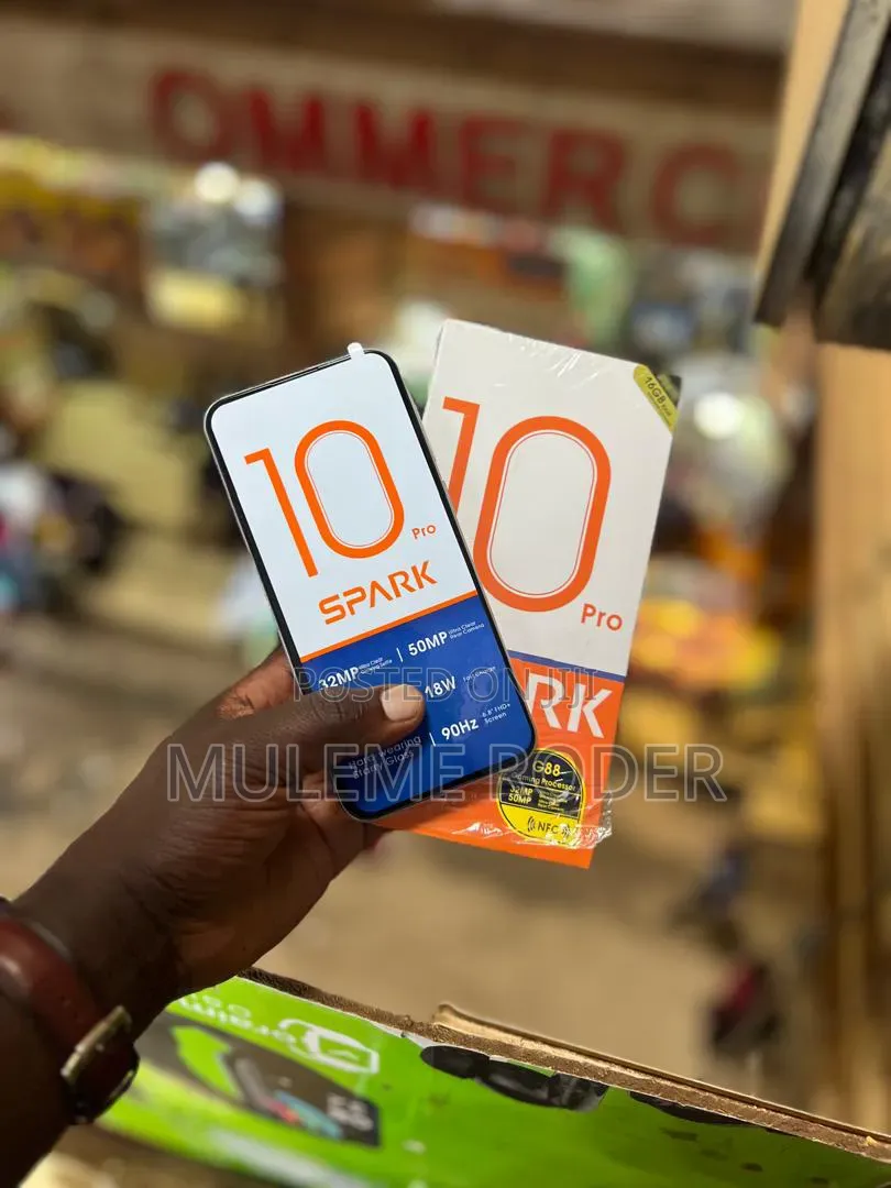 New Tecno Spark 10 Pro 256 GB White