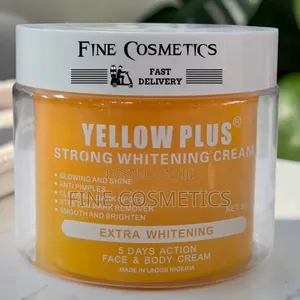 Yellow Plus Extra Whitening L Cream 5days Super Action Toning Lotion.