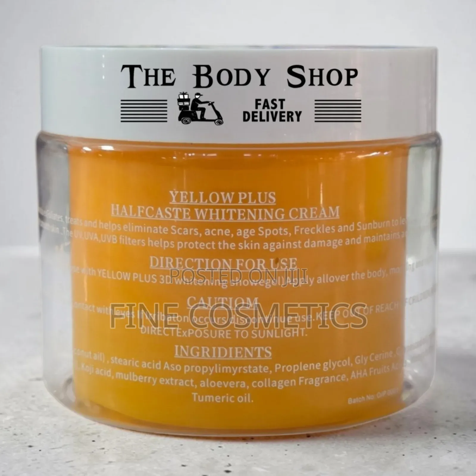 Yellow Plus Extra Whitening L Cream 5days Super Action Toning Lotion.