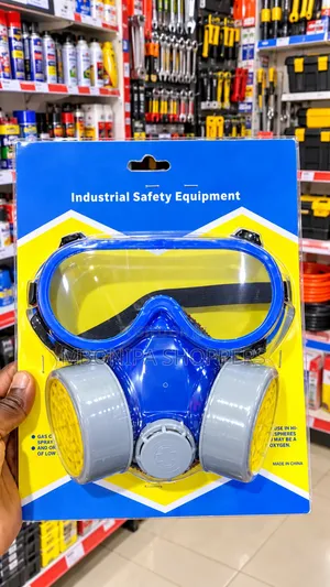 Industrial Safety Equipment Respirator Mask and Protective Goggles Kit