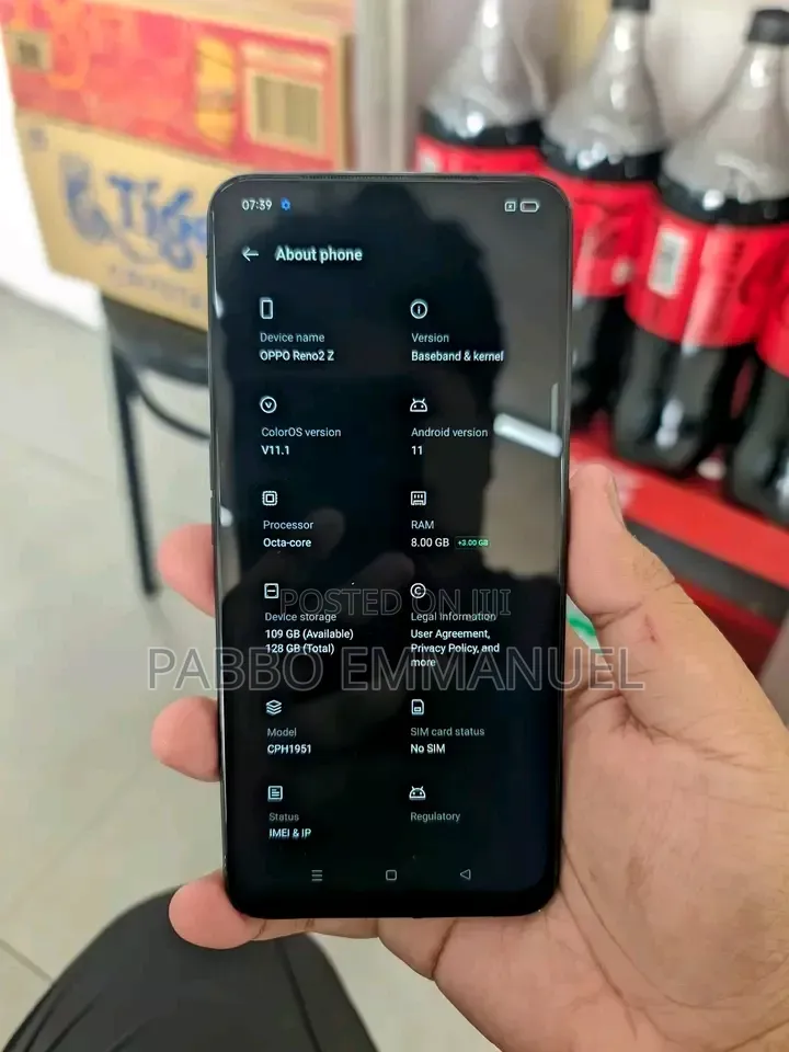 Oppo Reno 2Z 256 GB Blue