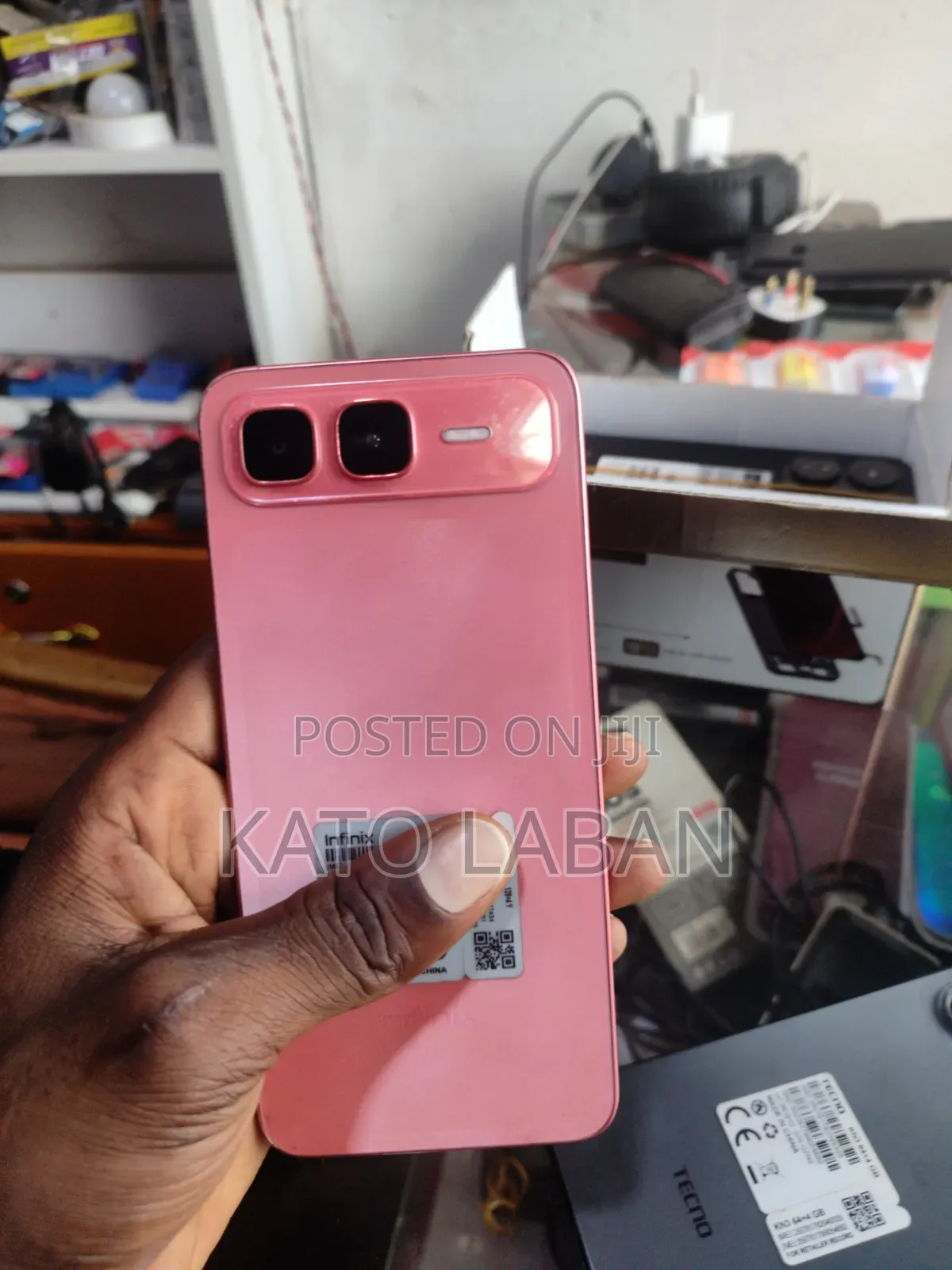 Infinix Smart 10 Plus 128 GB Pink