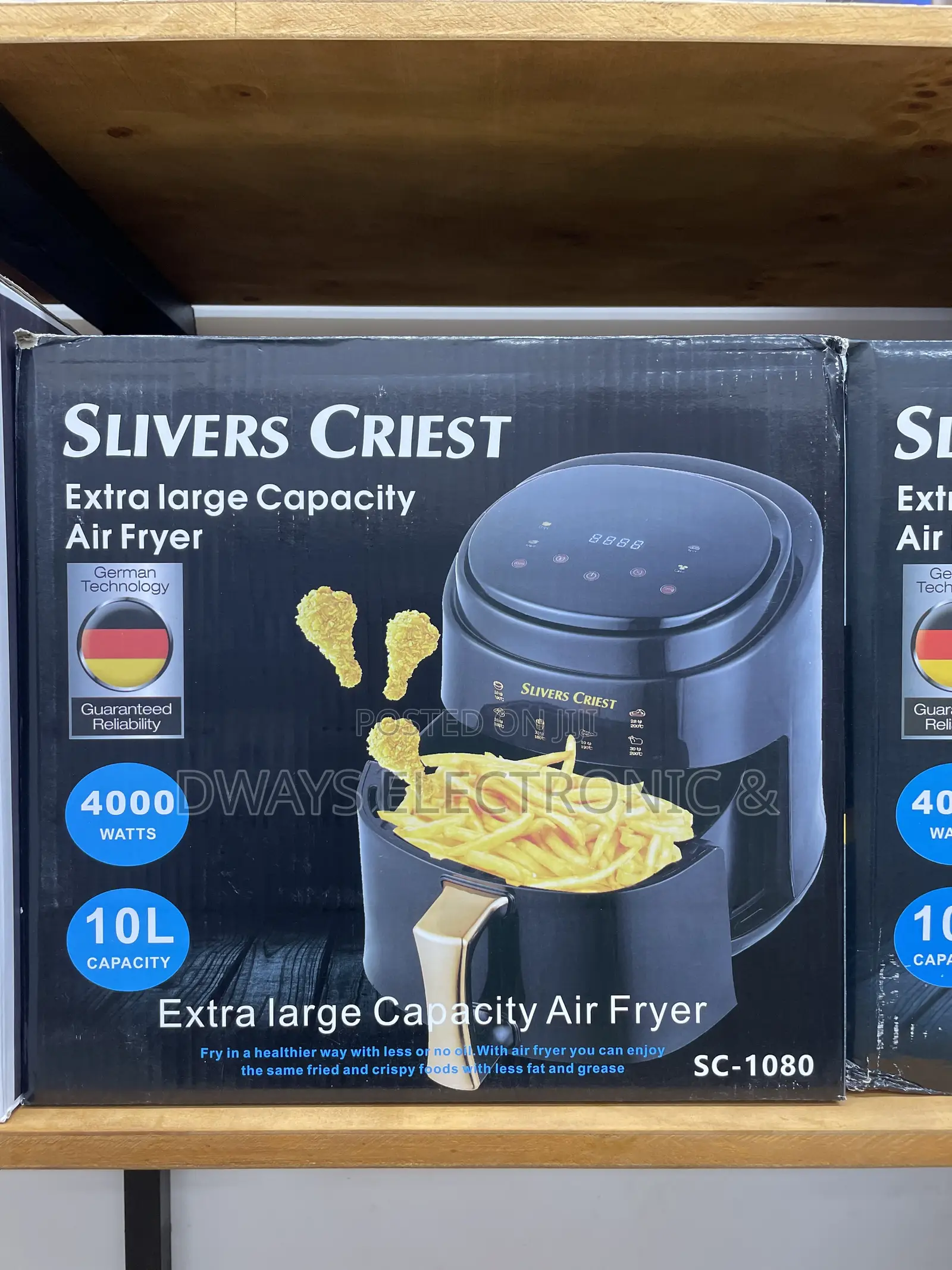 Silver Crest Air Fryer 10L