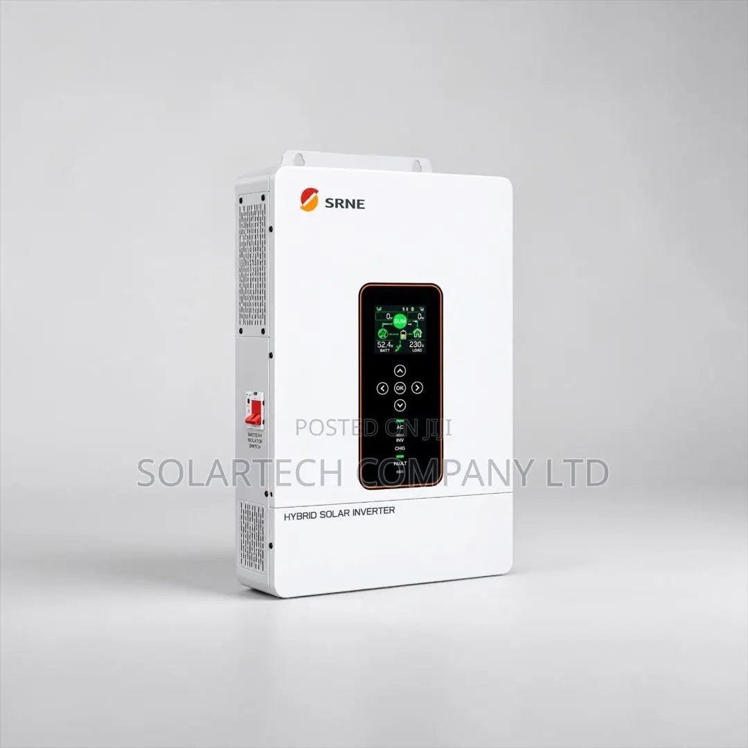 Srne 12kw 48v Hybrid Solar Inverter 200a 2 MPPT 500v Pv