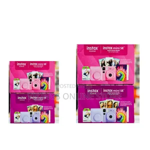 Fujifilm Instax Mini SE Instant Camera Bundle