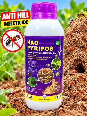 Pyrifos Chlorpyrifos 48% EC 1L Insecticide for Termites Crop Pests
