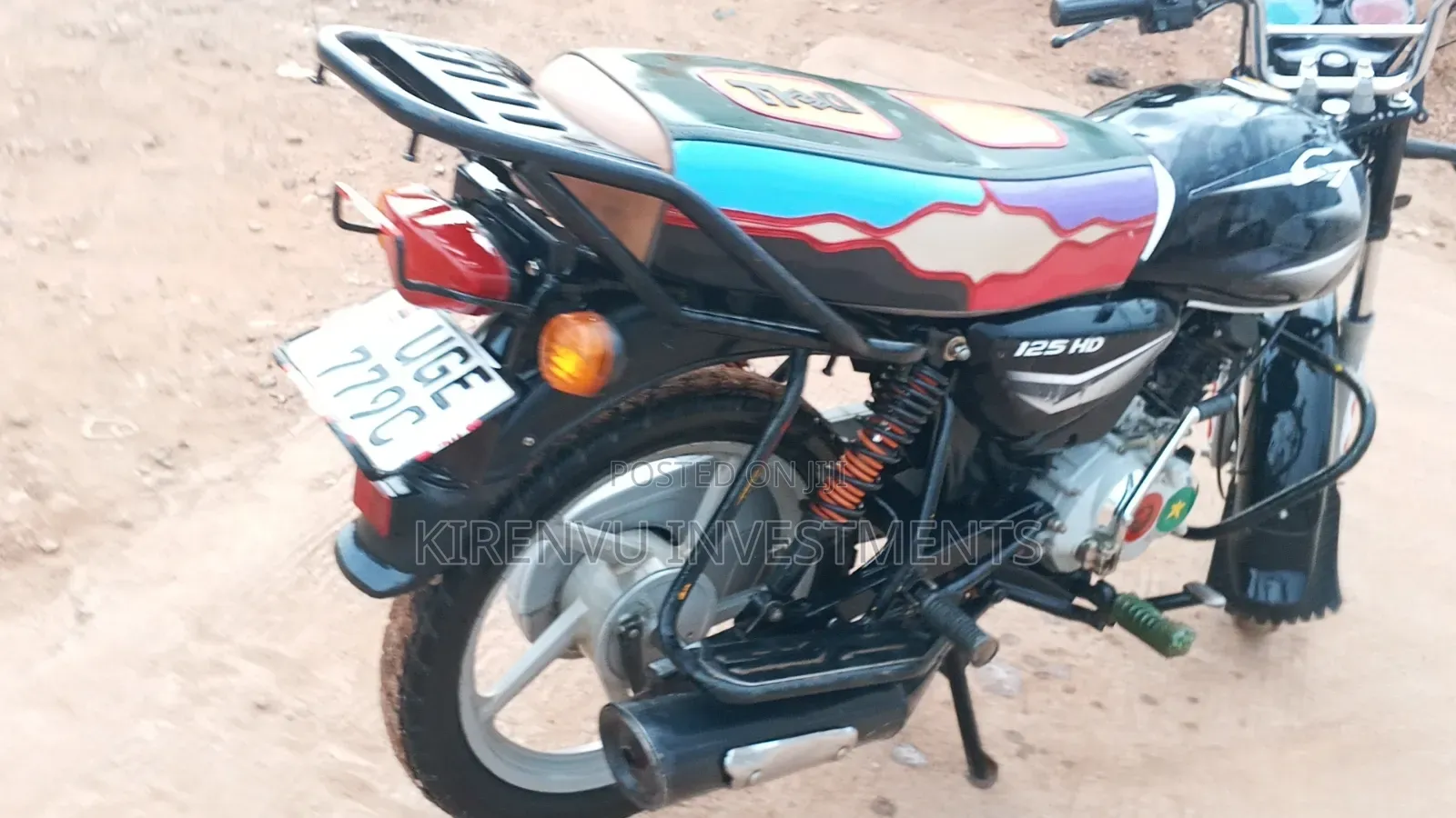 Bajaj Boxer 125 2025 Black