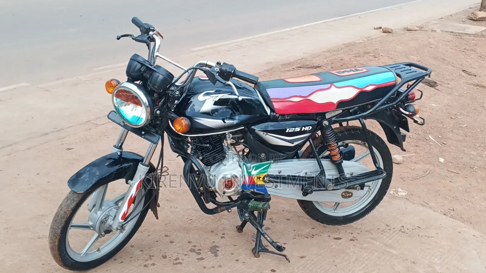 Bajaj Boxer 125 2025 Black