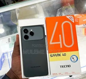 New Tecno Spark 40 256 GB Black