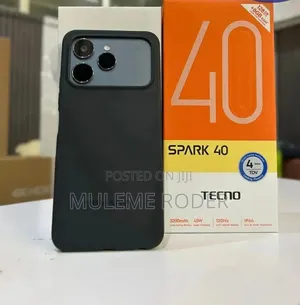 New Tecno Spark 40 256 GB Black